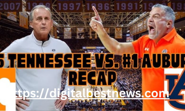 Tennessee vs Auburn