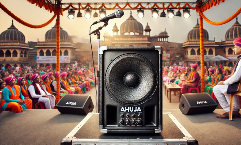 ahuja speaker