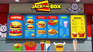 Jack in the Box Menu