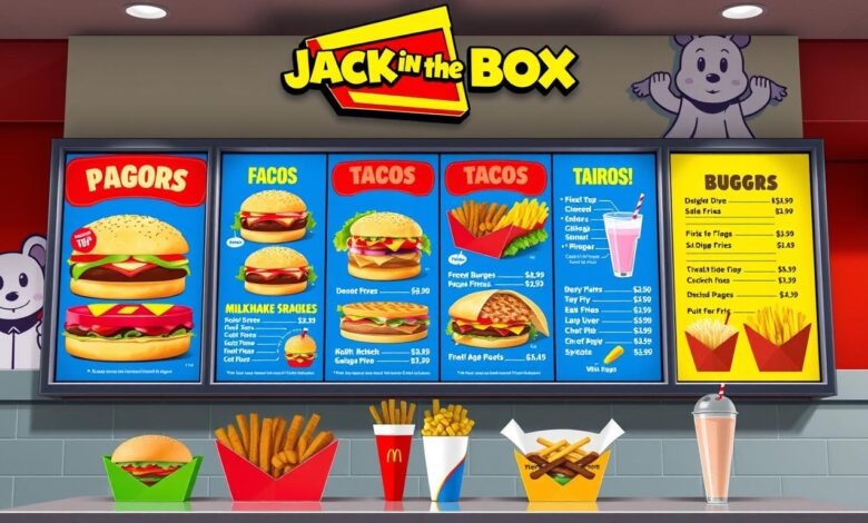 Jack in the Box Menu